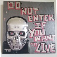 Terminator Türgruß von ConfuzzledDesigns