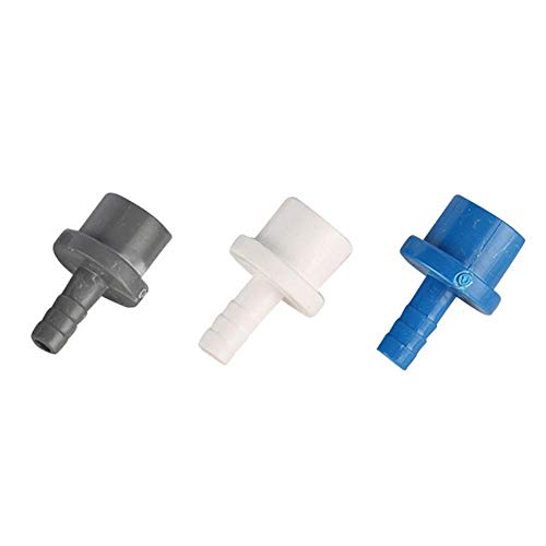 Rohrverbinder, PVC, 20 mm bis 10 mm, Gartenbewässerungsarmaturen, Wasserrohrverbinder, Aquarium-Tank-Adapter, Schlauch, Schnellverbinder, 1 Stück (Farbe: blau) von Congeal