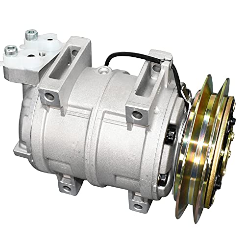 A/C Kompressor 22U9791711 22U-979-1711 Kompatibel mit Komatsu Bagger PC128US-2-A PC128US-2-AC PC128US-2-AT PC138US-2 Raupenträger CD110R-2 Grader GD555-3A GD555-3A GD555-3A C GD65 5 - 3 A von Congparts