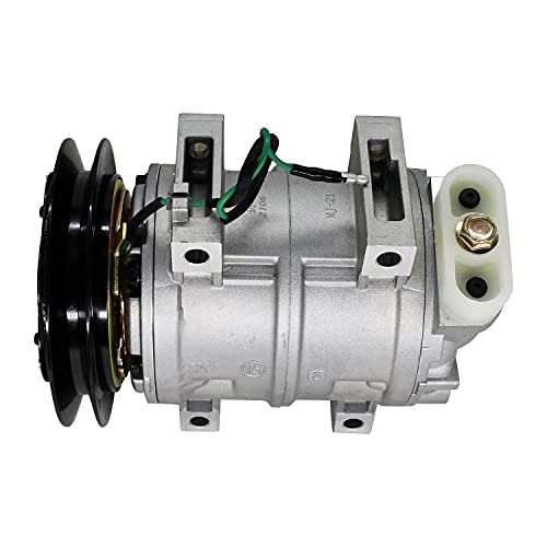 A/C Kompressor 506011-7441 506011-6800 Kompatibel mit Hitachi Bagger Kompatibel mit Komatsu Bagger PC100-6 PC100L-6 PC120 PC130-6 PC210-6D PC300-6 PC300LC-6 PC300LC-6 PC3 50-6 PC400-6 von Congparts