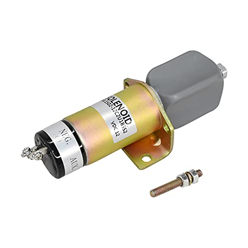 Abschalt-Magnetspule 1502-12C2U1B5S2 1500-3026, kompatibel mit Skyjack Scherenhebebühne SJ7027, SJ7127, SJ7135, SJ800, SJ8243, SJ8831, SJ8841, SJ8850 RT Kompatibel mit Kubota-Motor D/F/WG7 50 DF972 von Congparts