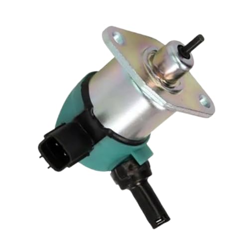 Congparts 12 V Kraftstoffabsperr-Magnetventil 17208-60015 17208-60014, kompatibel mit Kubota Bagger KX71-3 U25S Motor D905 D1005 D1105 V1205 V1305 V1505 Compact Traktor Bb 2410H SD B2410HSDB von Congparts
