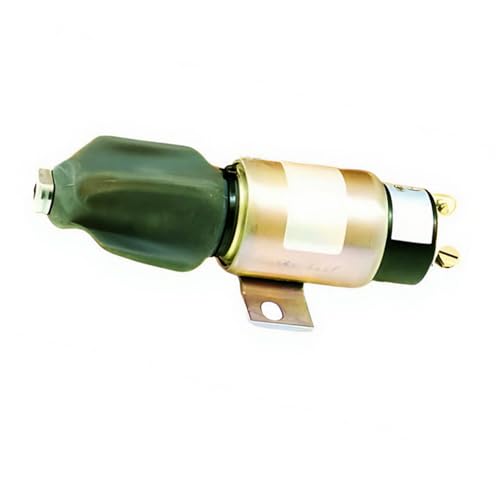 Congparts 24 V Kraftstoffabsperr-Magnetventil C6008158790 6008158790 kompatibel mit Cummins Motor B3.3 QSB3.3 CM2150 kompatibel mit Komatsu Motor EGS65-5 S4D95LE-2 EGS45-5 4D94LE-2 von Congparts