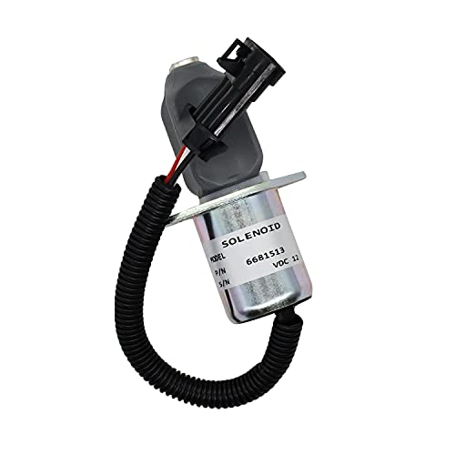 Congparts 3832211 Kraftstoffbremsabsperr-Magnetspule 6681513 6667993, kompatibel mit Bobcat Bagger 325 328 331 334 337 341 Kompaktlader 450 453 463 751 753 763 773 7. 753 S150 S160 S175 S185 T190 von Congparts