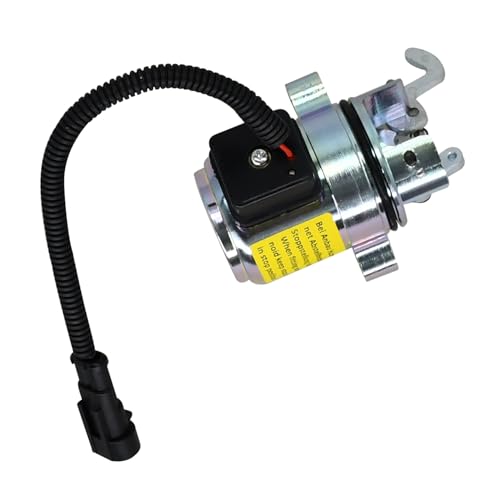 Fuel Shut Off Solenoid 0410-2390 04102390 Kompatibel mit Linde Gabelstapler 2011 2012 Kompatibel mit Deutz Motor F2L B/D/F3L B/DF4L 1011 2011 TCD Kompatibel mit Kubota Motor 1011 2011 2011 von Congparts