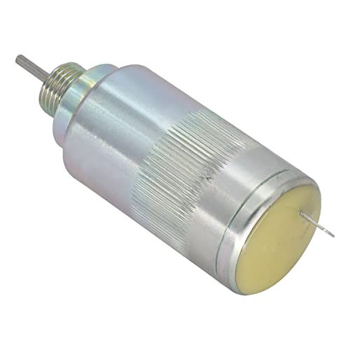 Fuel Shut Off Solenoid 185206083 SBA185206083 Kompatibel mit Case IH Traktor D25 D29 D33 Kompaktlader SR150 SR175 SV185 Kompatibel mit New Holland Kompaktlader L250 L255 L565 von Congparts