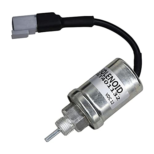 Fuel Stop Solenoid BW2364 T401132 Kompatibel mit Perkins Motor 104 4 Zylinder 402 403A/C/D 404A/D/F 11 15 22 von Congparts