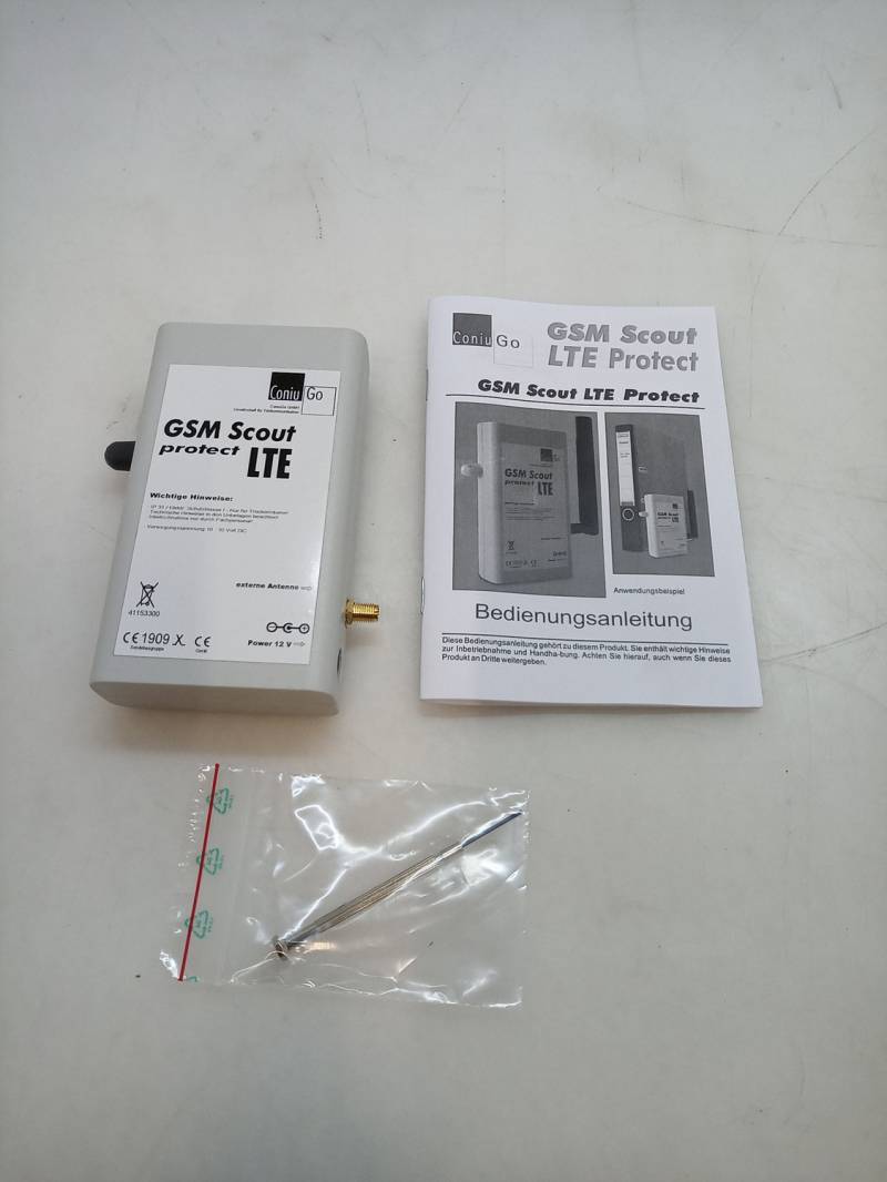 ConiuGo GSM Scout Protect LTE Überwachungsgerät GSM-Module Alarm DEFEKTWARE von Coniugo
