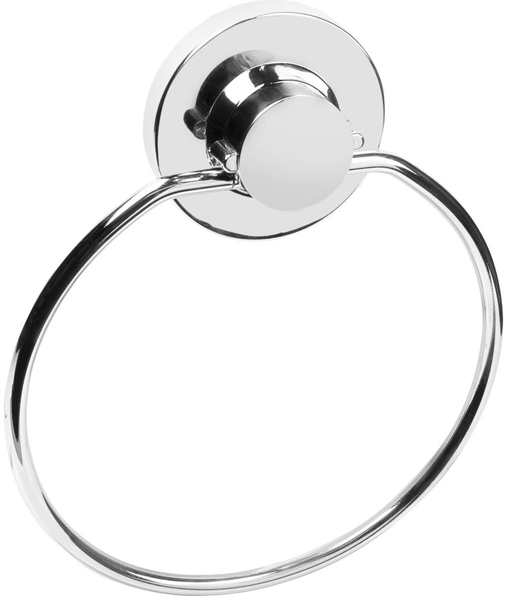 3in1 Handtuchhalter Ring Stahl verchromt Innen D=146 mm von Conmetall - Celle