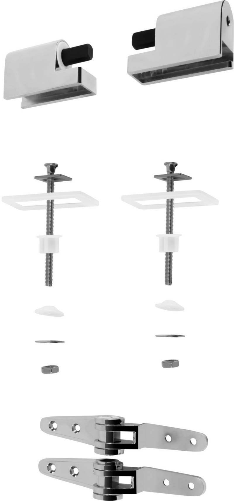 Befestigungs-Satz für WC-Sitz Befestigungs-Satz für WC-Sitz von Conmetall - Celle