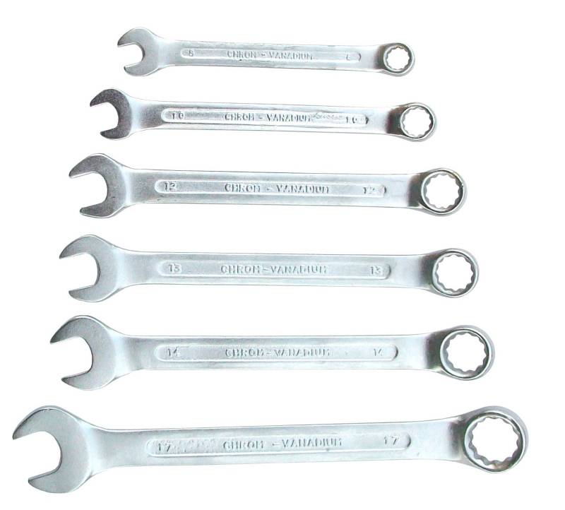 Gabelringschlüsselsatz 6teilig Gabelringschlüsselsatz 6teilig von Conmetall - Celle