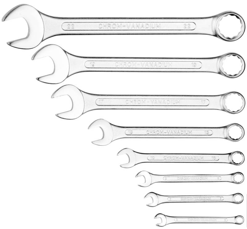 Gabelringschlüsselsatz 8-teilig Gabelringschlüsselsatz 8-teilig von Conmetall - Celle