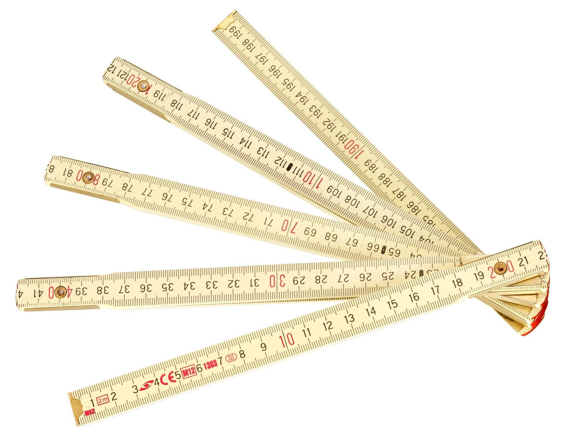 Holz-Gliedermaßstab 2m Holz-Gliedermaßstab 2m von Conmetall - Celle