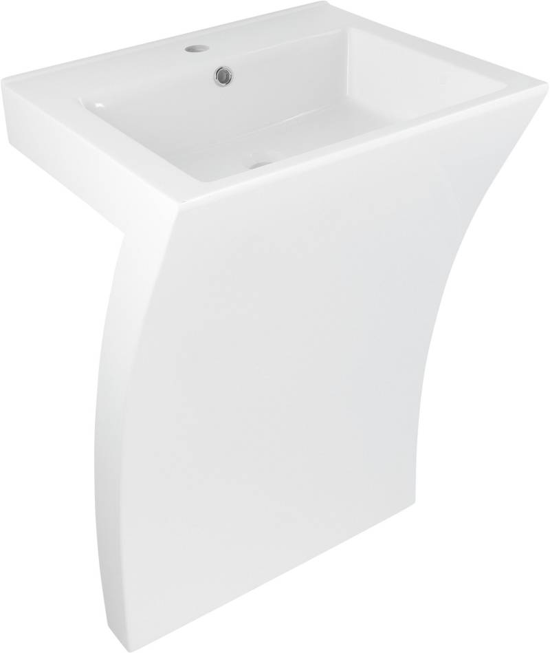 NEW WAVE SEVEN Waschtisch 56cm, weiß von Conmetall - Celle