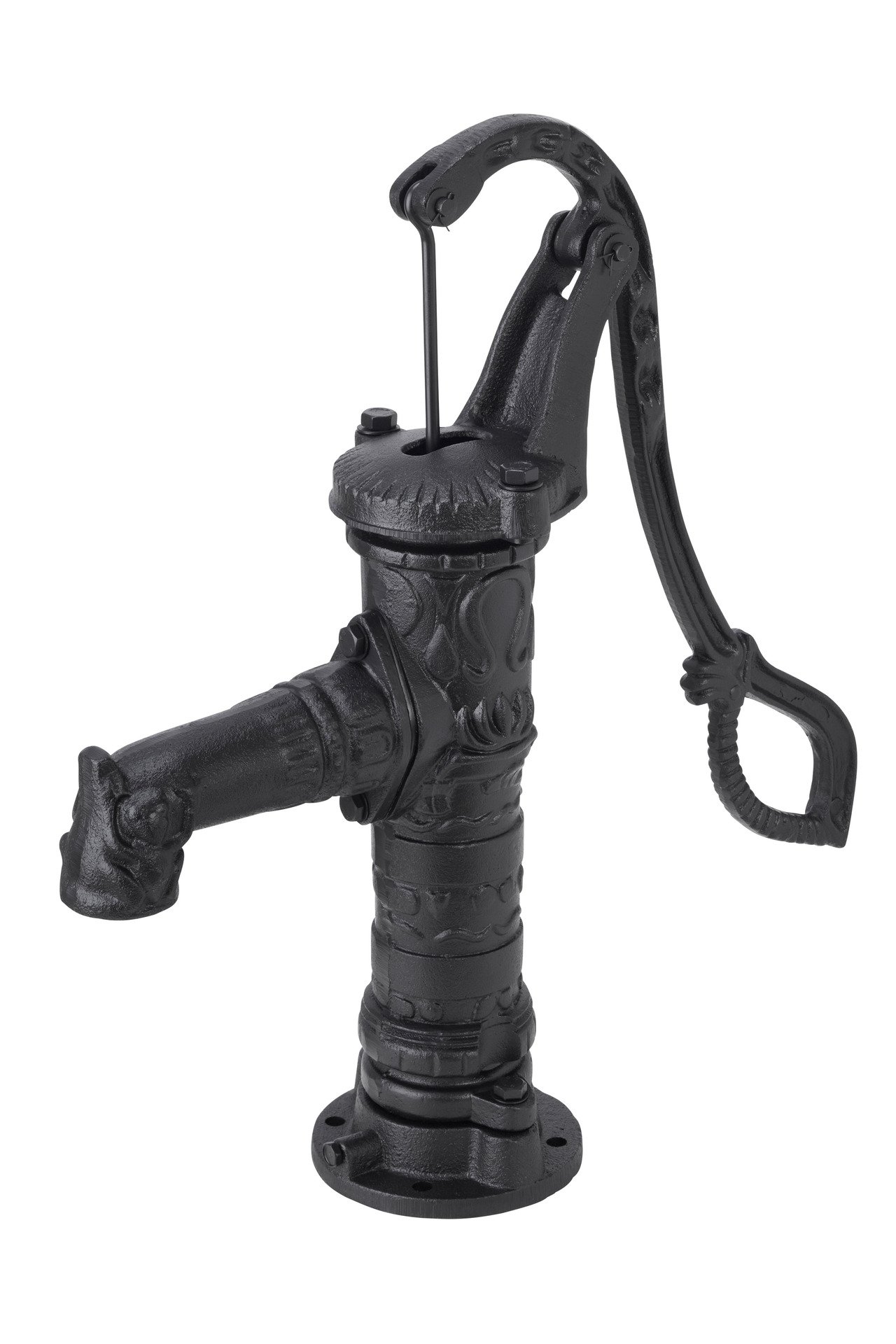 Nostalgiepumpe schwarz von Conmetall - Celle