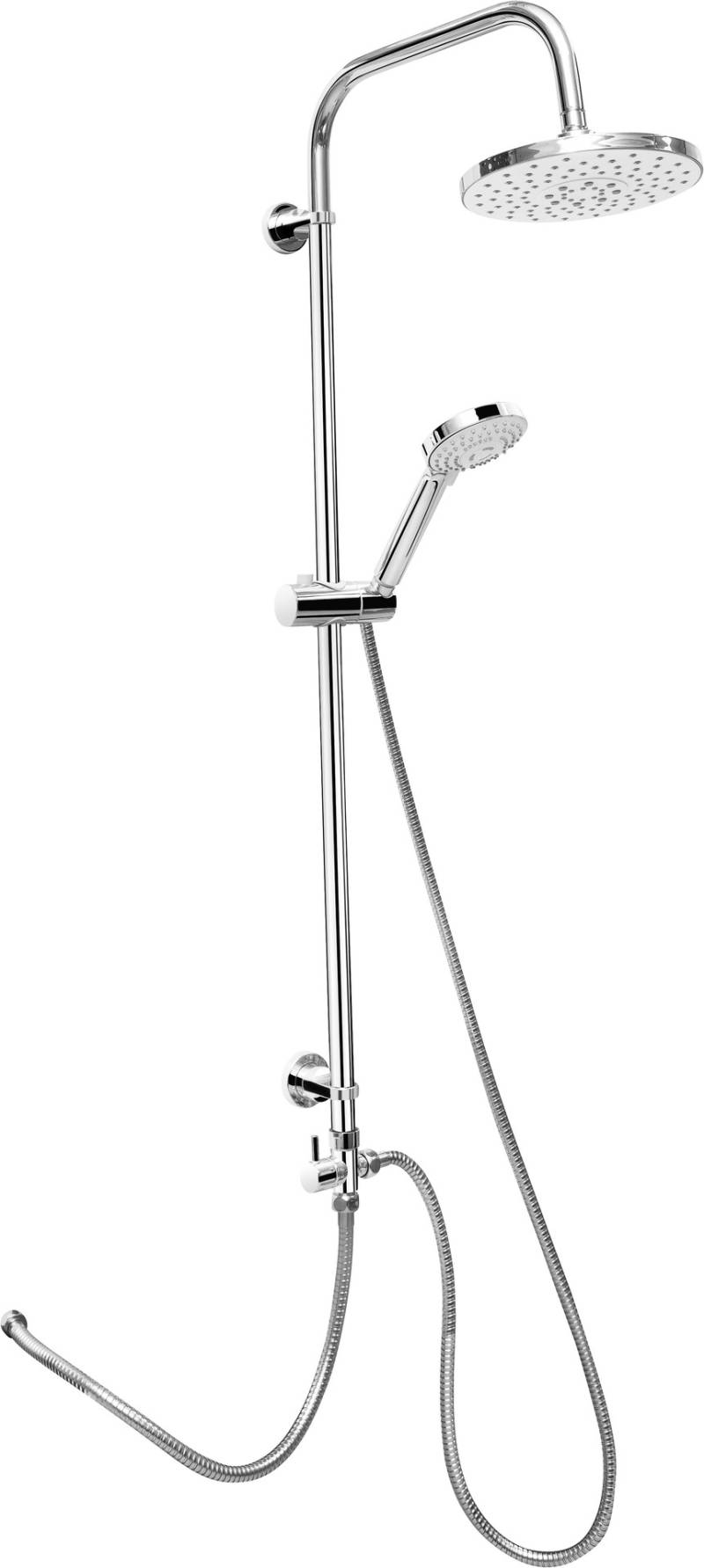 ROUND NEO Duschsystem rund chrom ROUND NEO Duschsystem rund chrom von Conmetall - Celle