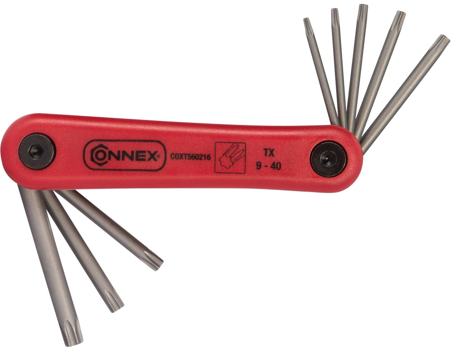 Stiftschlüsselsatz TX 9-40, 8-tlg. von Conmetall - Celle