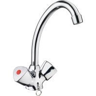 Waschtisch Einlochbatterie LISA mit 2 Griffen chrom Waschtisch Einlochbatterie LISA mit 2 Griffen chrom von Conmetall - Celle