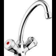 Waschtisch-Einlochbatterie für Untertischspeicher Waschtisch-Einlochbatterie für Untertischspeicher von Conmetall - Celle