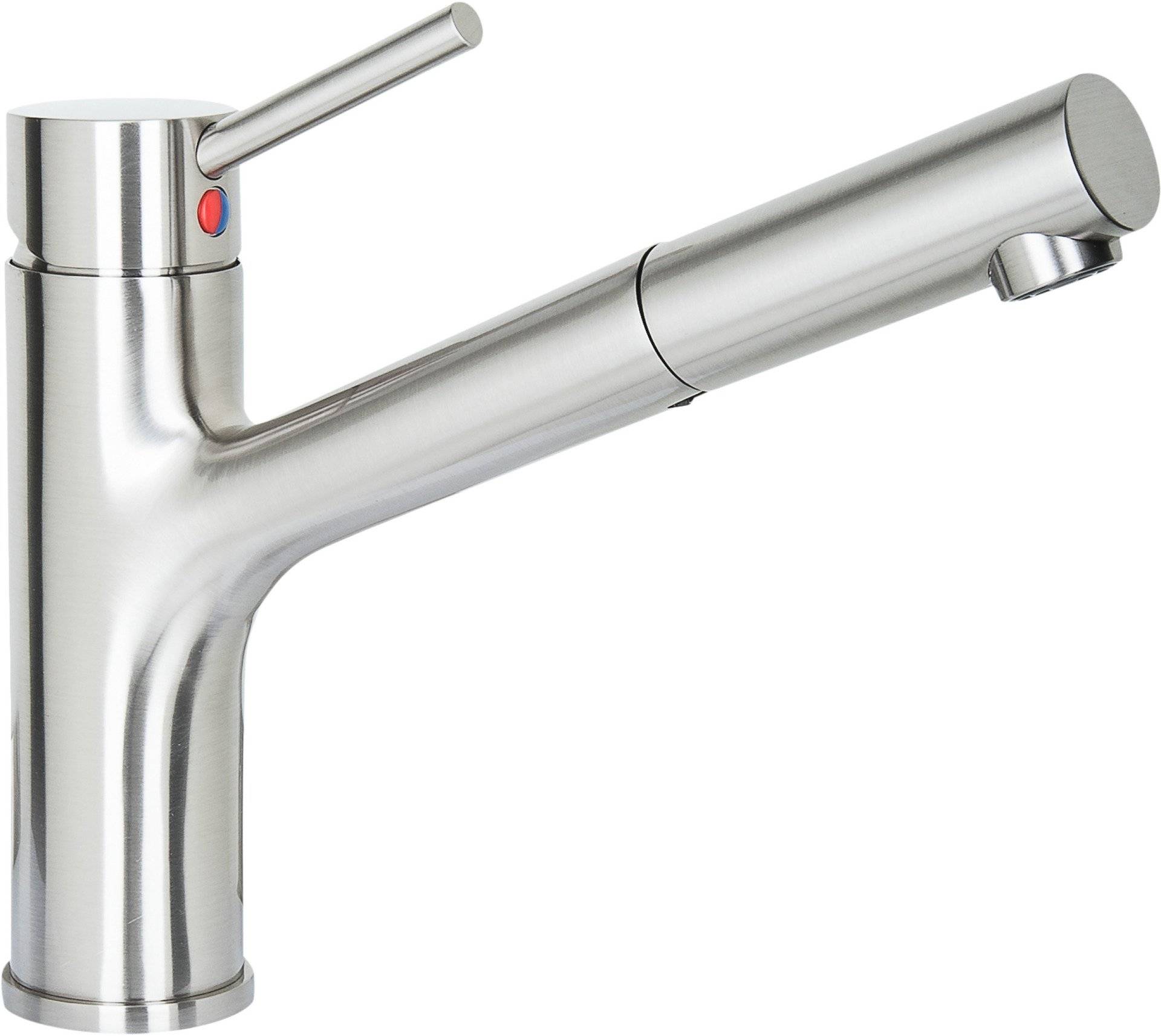 ZELINA Spültisch-Einhebelmischer Niederdruck mit Brause edelst. von Conmetall - Celle