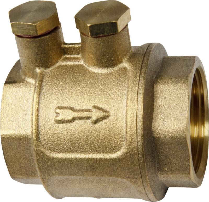 Zwischenventil mit Entleerung, Messing von Conmetall - Celle