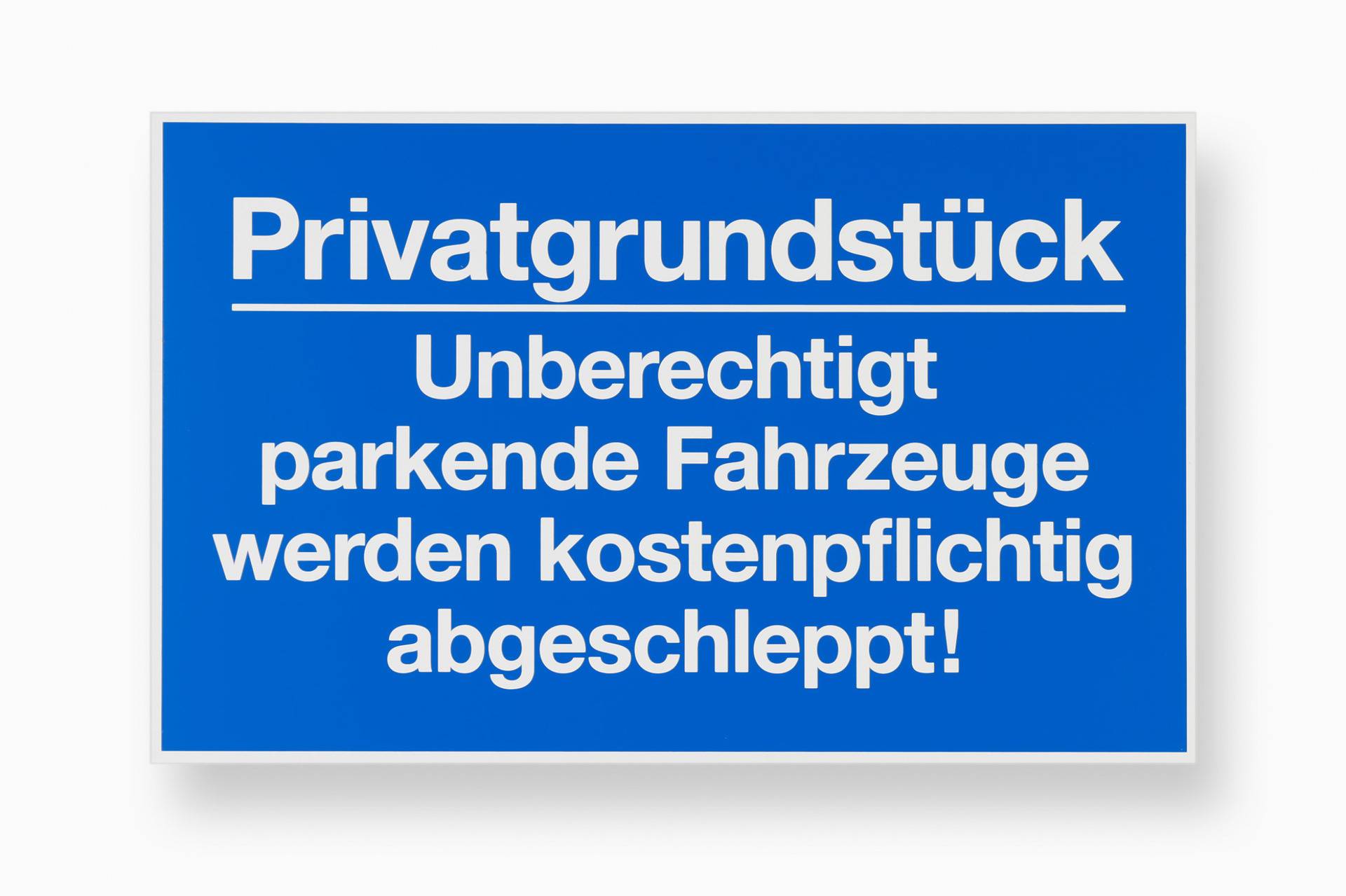 Hinweisschild Hinweisschild von Conmetall - Wuppertal