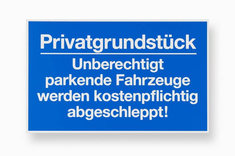 Hinweisschild von Conmetall - Wuppertal