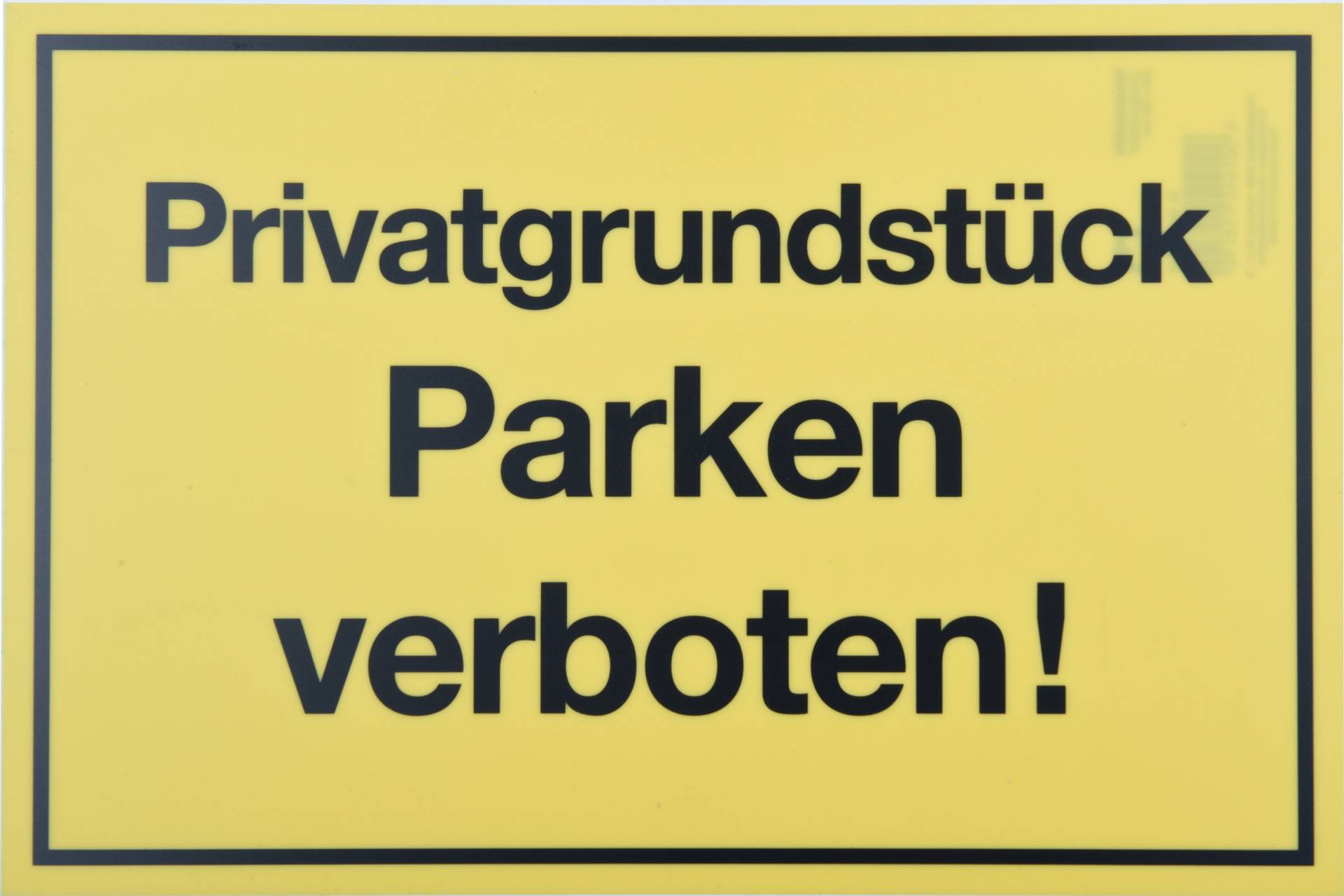 Hinweisschild Hinweisschild von Conmetall - Wuppertal