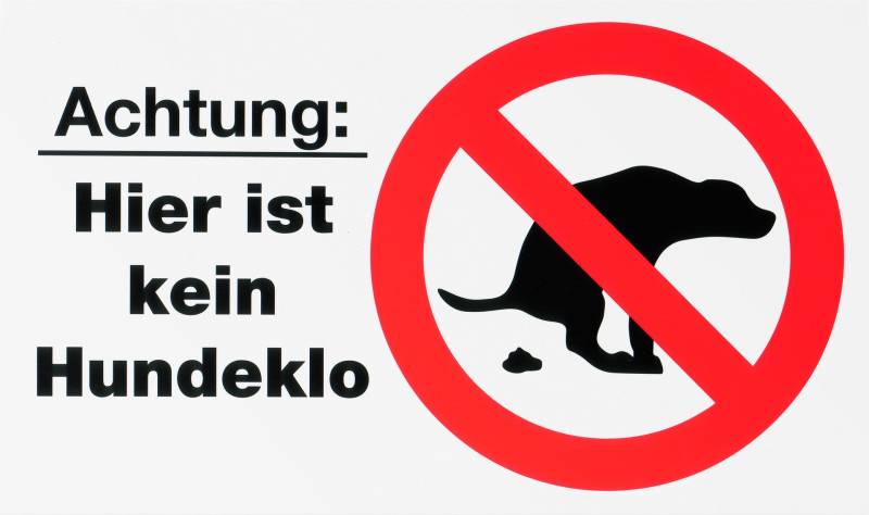 Hinweisschild von Conmetall - Wuppertal