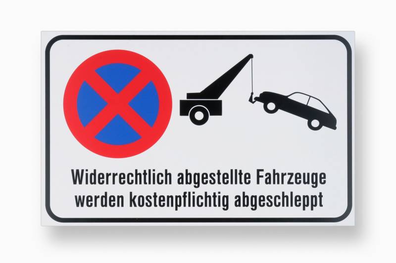 Hinweisschild von Conmetall - Wuppertal