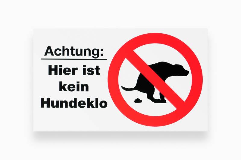 Hinweisschild von Conmetall - Wuppertal