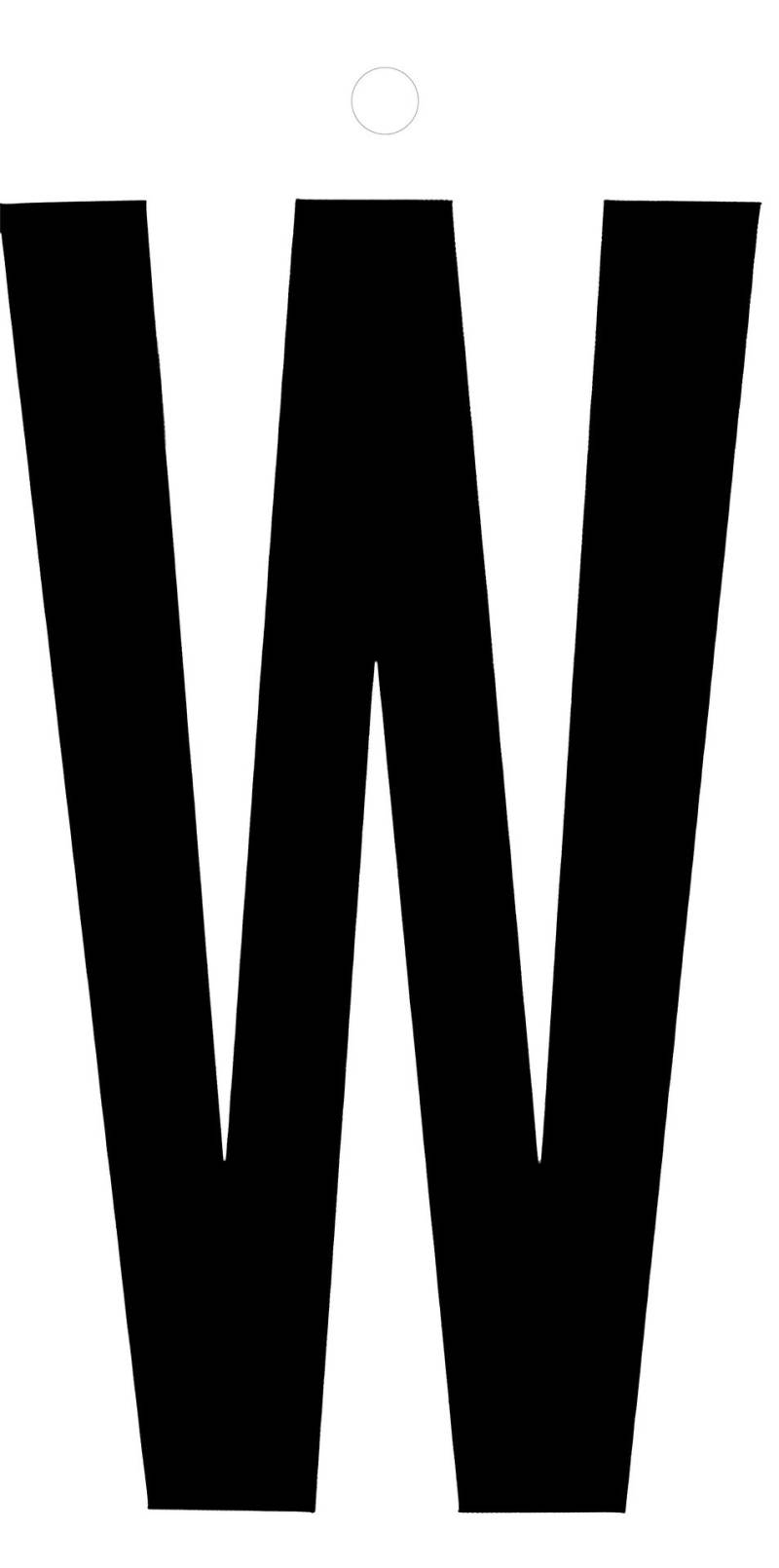 Klebefolien Lettern/Großbuchstaben schwarz von Conmetall - Wuppertal