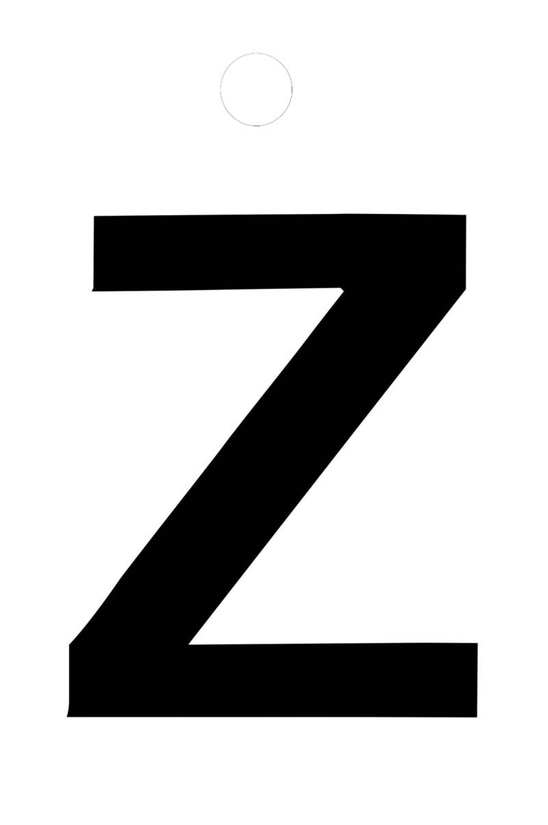 Klebefolien Lettern/Großbuchstaben schwarz von Conmetall - Wuppertal