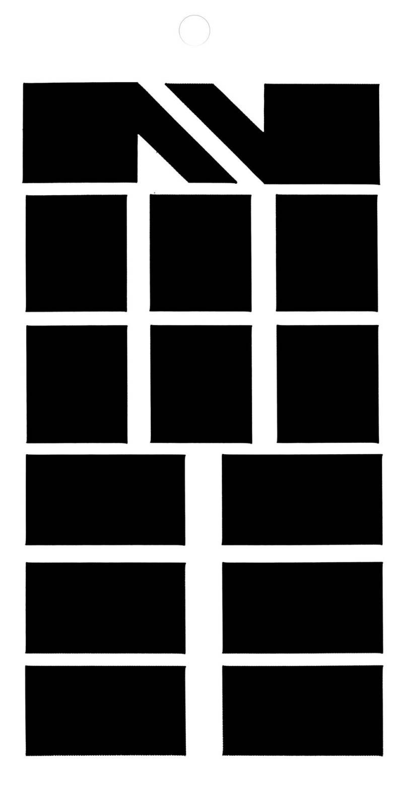 Klebesymbol 35mm schwarz von Conmetall - Wuppertal