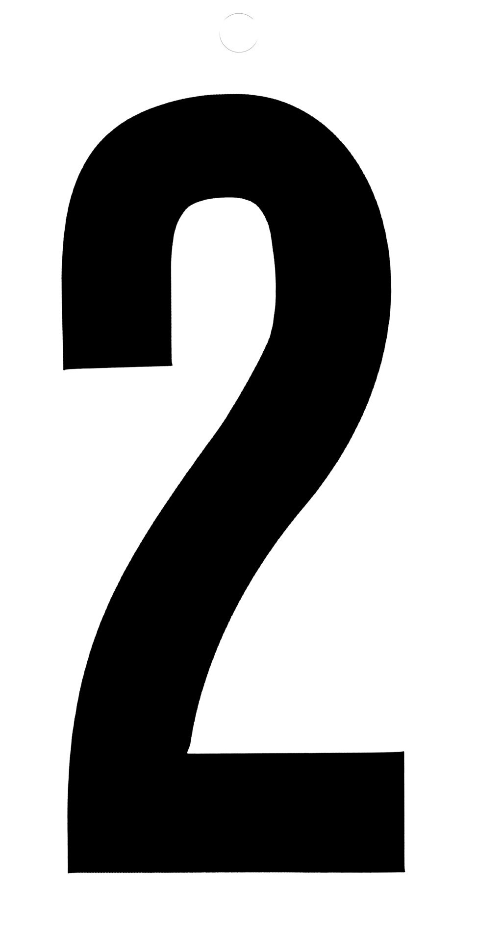 Klebeziffer 100mm Klebeziffer 100mm von Conmetall - Wuppertal