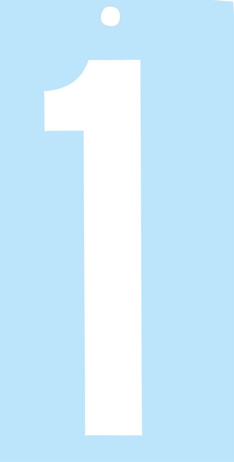 Klebeziffer 100mm Klebeziffer 100mm von Conmetall - Wuppertal