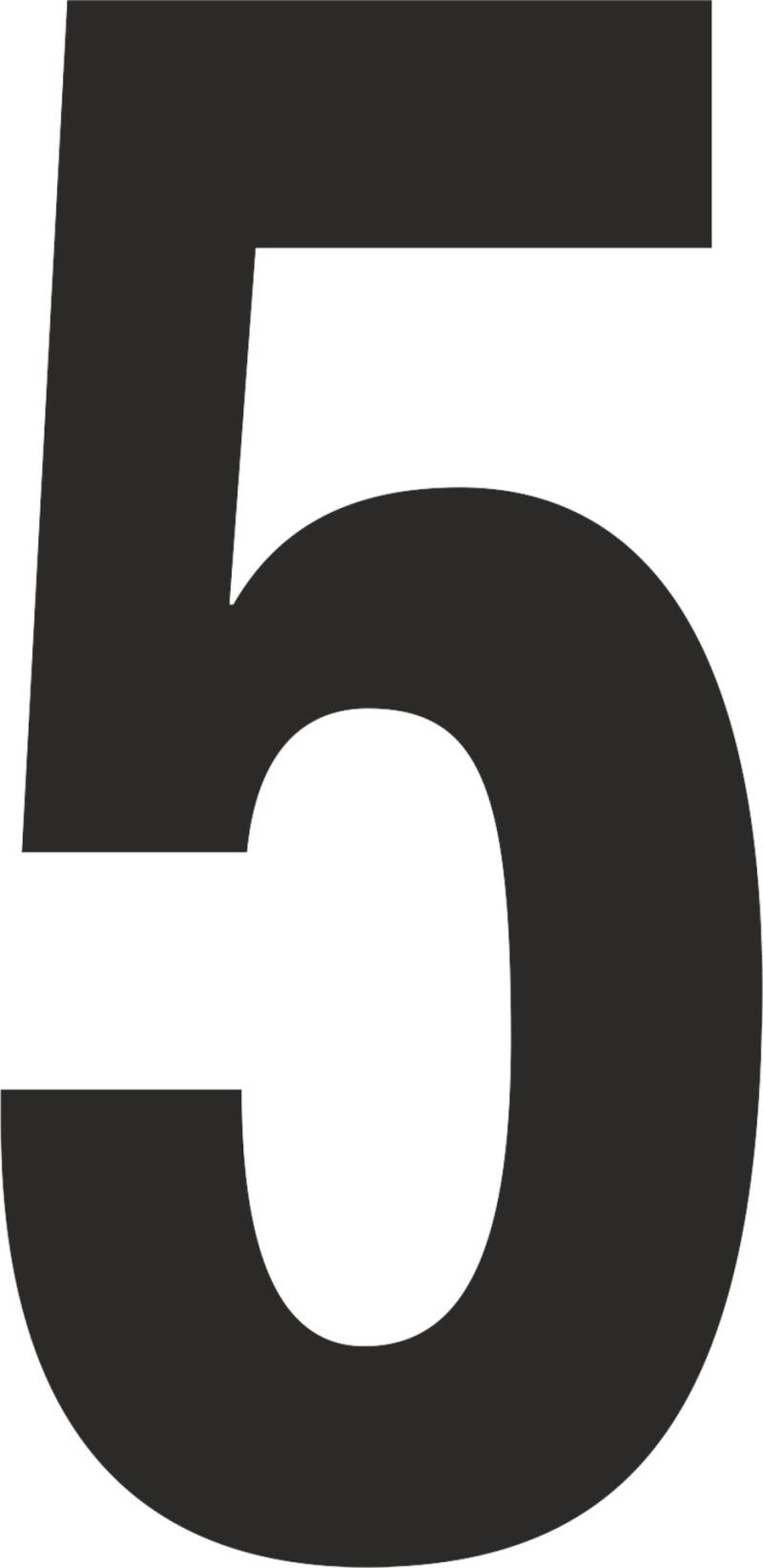 Klebeziffer 100mm Klebeziffer 100mm von Conmetall - Wuppertal