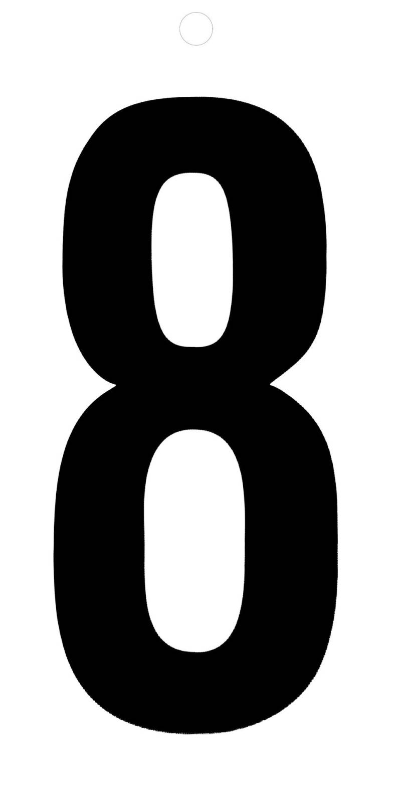 Klebeziffer 100mm von Conmetall - Wuppertal