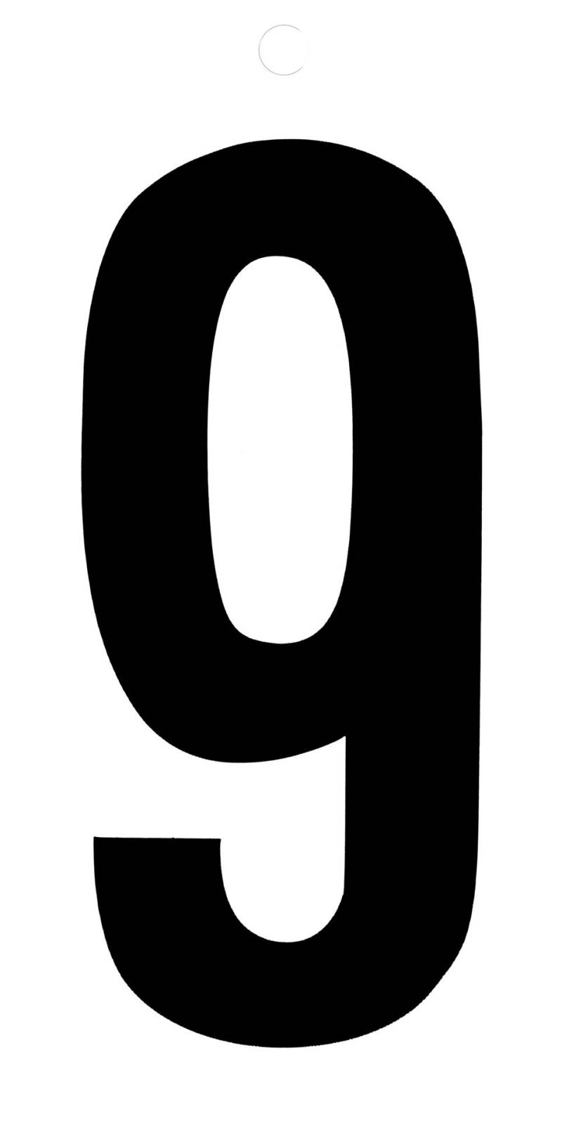 Klebeziffer 100mm von Conmetall - Wuppertal