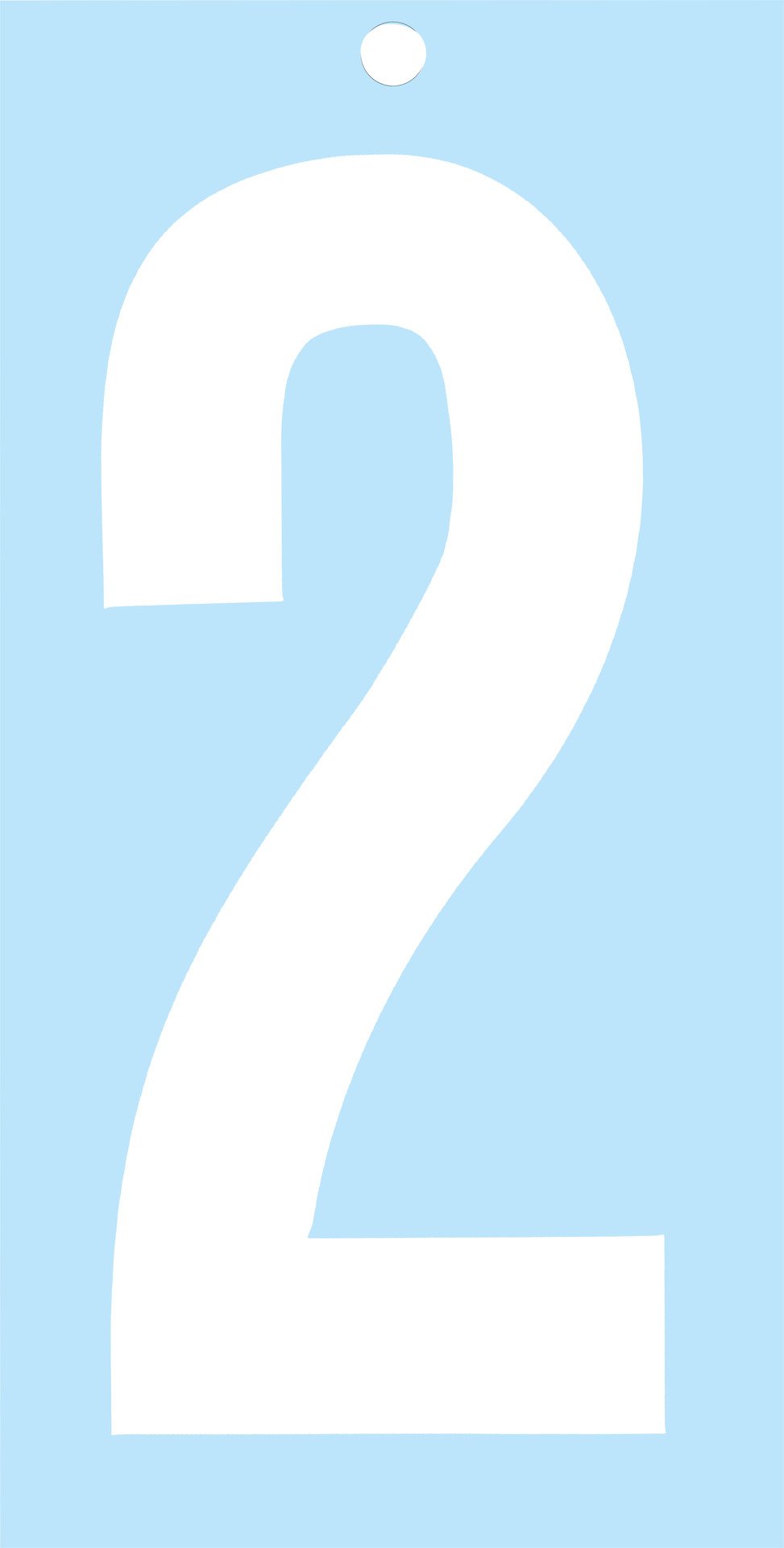 Klebeziffer 100mm Klebeziffer 100mm von Conmetall - Wuppertal