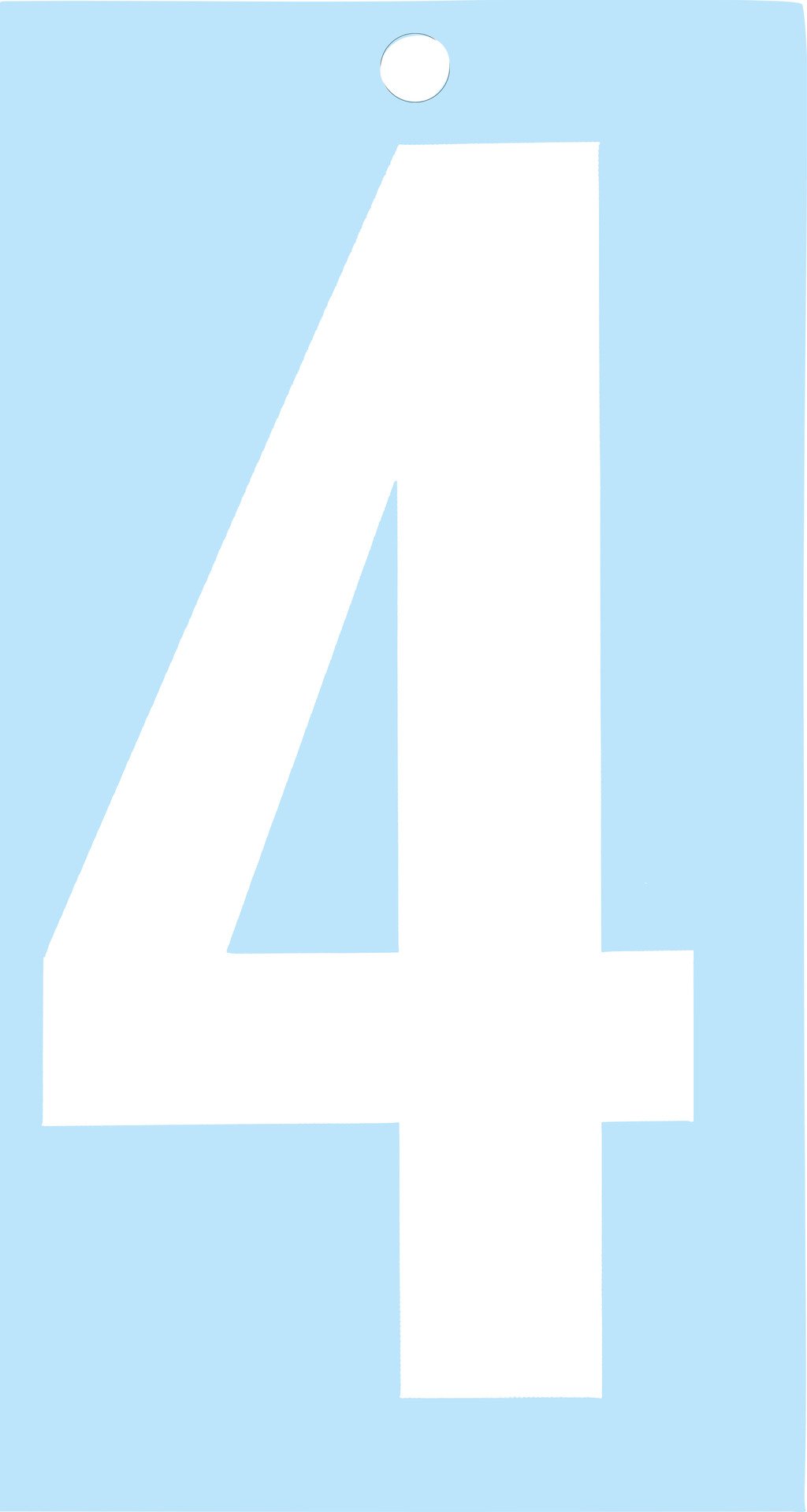 Klebeziffer 100mm Klebeziffer 100mm von Conmetall - Wuppertal