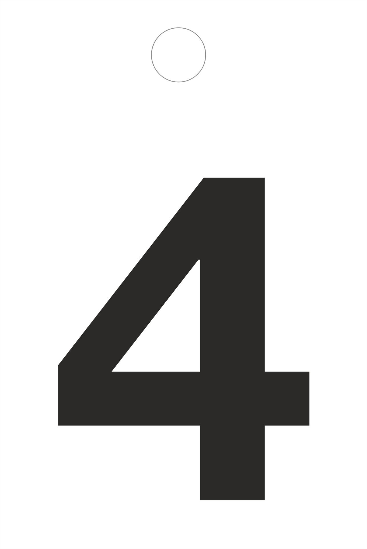 Klebeziffer 35mm schwarz Klebeziffer 35mm schwarz von Conmetall - Wuppertal