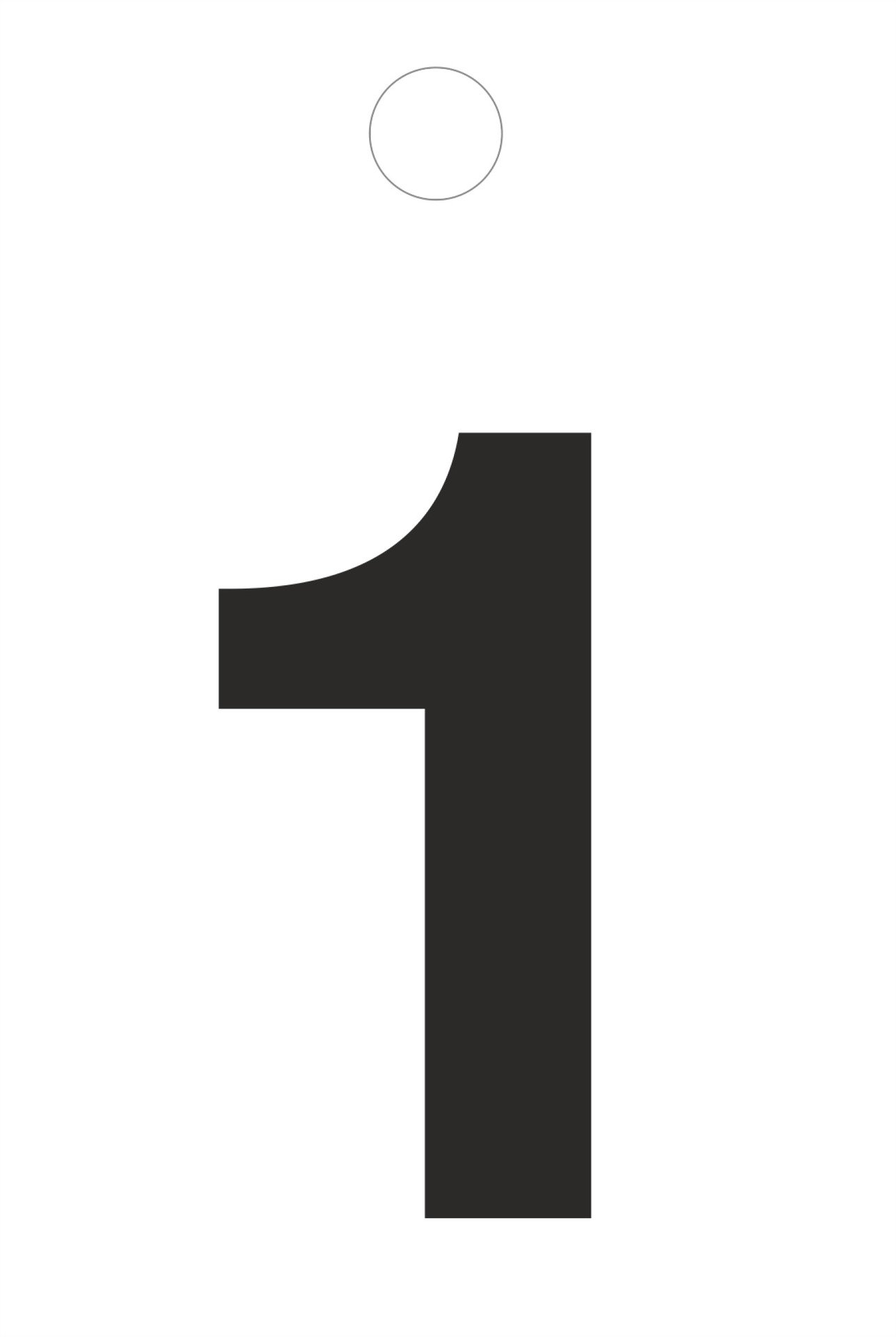 Klebeziffer 35mm schwarz Klebeziffer 35mm schwarz von Conmetall - Wuppertal