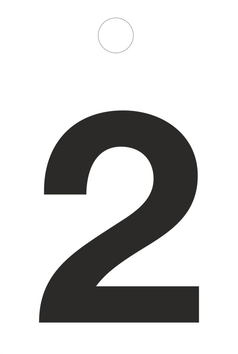 Klebeziffer 35mm schwarz Klebeziffer 35mm schwarz von Conmetall - Wuppertal