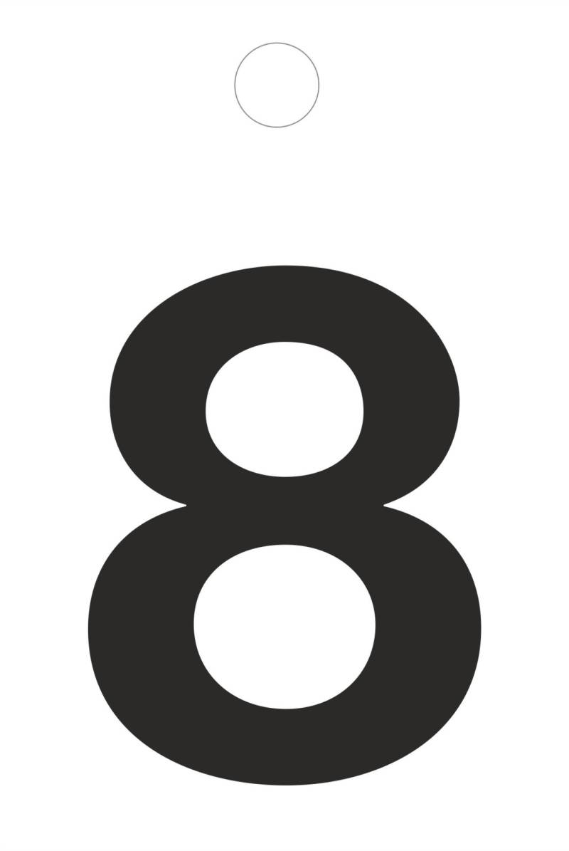 Klebeziffer 35mm schwarz Klebeziffer 35mm schwarz von Conmetall - Wuppertal