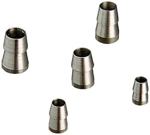 CONNEX Ringkeile Set 7-8 - 10-11 - 12 mm - Verchromt - Ringkeile Set für Hämmer und Fäustel - Holzkeile mit verschiedenen Größen: Ø 7-12 mm/Hammerkeile / COXT856040 von Connex