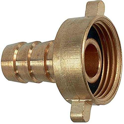 Cornat Schlauchverschraubung 3/4" x 1", Messing / Schlauchverbindung / Garten Bewässerung / FLOR92380 von Meister