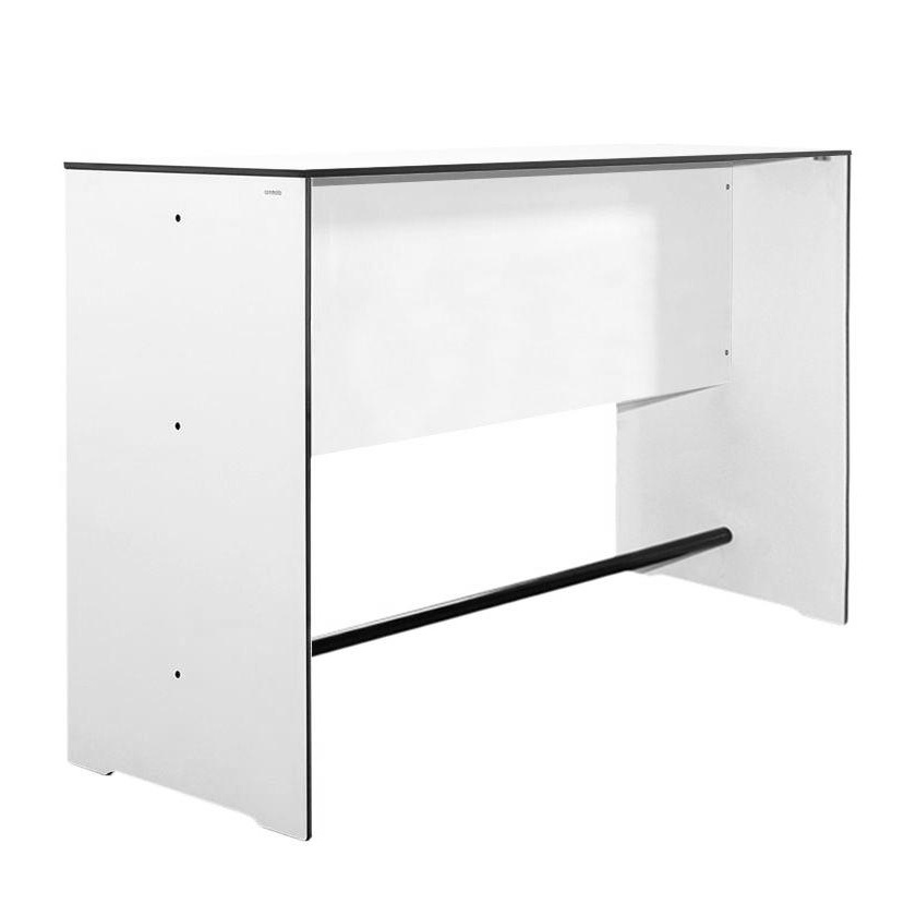 Conmoto - Riva Bar Tisch - weiß/HPL/160x62x109cm von Conmoto