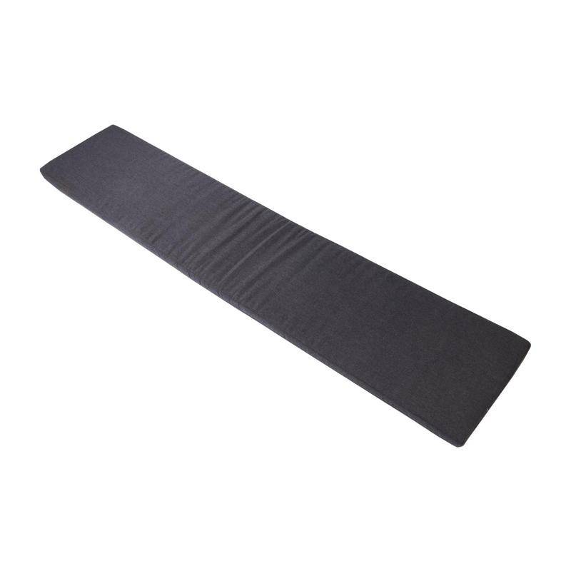 Conmoto - Riva Rückenkissen M / L - anthrazit/Sunbrella®-Stoff/spinndüsengefärbt/160X30cm/für Bank mit Rückenlehne M/L von Conmoto
