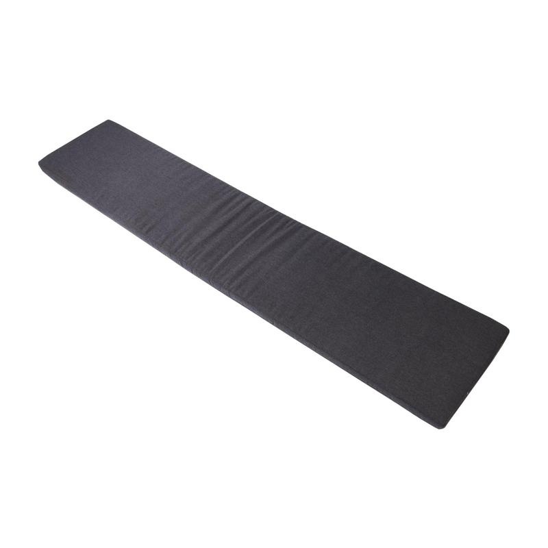 Conmoto - Riva Rückenkissen S - anthrazit/Sunbrella®-Stoff/spinndüsengefärbt/120x30cm/für Bank mit Rückenlehne S von Conmoto